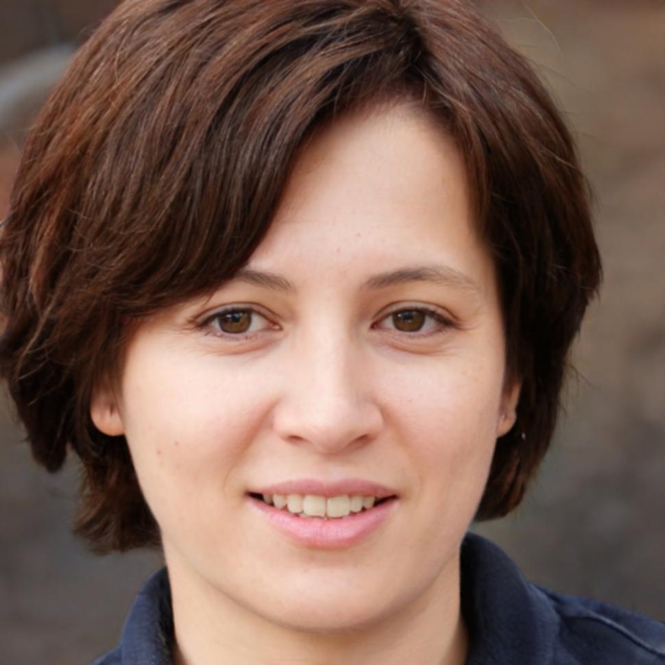Zufriedene Kundin nach erfolgreicher Finanzberatung und Unternehmensanalyse